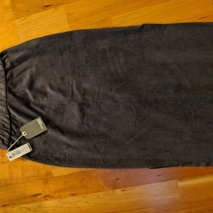 Wilfred Free Suede Pencil Skirt